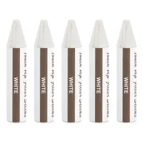 Zaplyte 678202713075 5pcs Wood Filler Stick Wax Sticks Touch Up Markers White