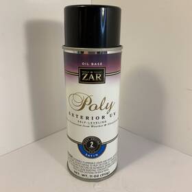 Zar 34107 Satin Oil Based Polyurethane Exterior Uv Wood Finish 11 Oz