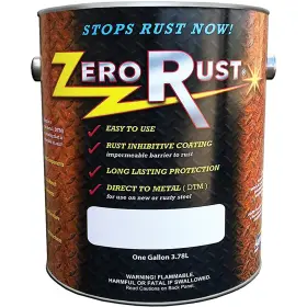 Ar-67ga Zero Rust 744575356710 White Inhibitive Coating Gal