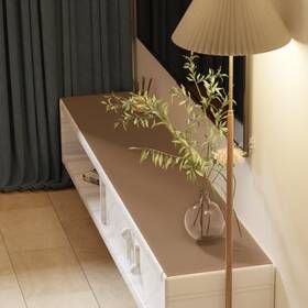 Zinkooat S-001 Dresser Protector Top - Can Be Used On Both 10 39inch Mud Color Champagne Gold
