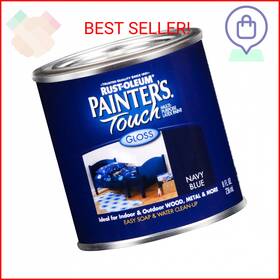 Zinsser 020066192273 2-pack Of 1/2 Pt Rust-oleum 1922730 Painter S Touch 2x Navy Blue Ultra Cover Pre
