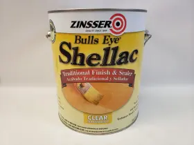 Zinsser 047719003014 Bulls Eye Clear Gloss Alcohol-based Interior Shellac 1-gallon