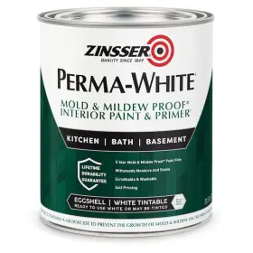 2774 Zinsser Latex Acry Interiorwhite Eggshell 1 Quart Qt
