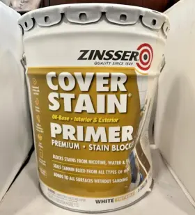 3550 Zinsser Cover-stain Oil-base Interior/exterior Stain Blocker Prime 5 Gal Dented