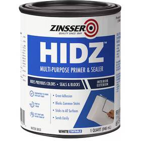 Zinsser 373693 Hidz Multi-purpose Primer And Sealer White Tintable 1 Qt