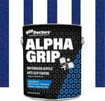 Alpha Grip Pickleball Court Paint Non-skid Coating, 1 Gallon, Blue New. Price: $206.99.