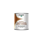 Pettit 8797508 V975Q Captain's Satin Sheen Varnish, Qt., 6/CASE New. Price: $71.16.