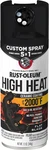 Rust-oleum Automotive High Heat Spray Paint 12 Oz Flat Black 5-IN-1 New. Price: $19.90.