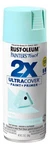Rust-oleum 249085 12OZ Aqua Satin Spray Paint 2X Ultra Cover Fast Drying New. Price: $13.19.
