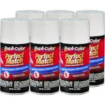 Duplicolor BCC0362 (6-PACK), Aerosol Paint Chrysler GW7, PW6, PW7, Bright White New. Price: $70.53.