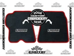 2PC 08-18 California &t Custom Car Floor Mats Choose Edging Color New. Price: $285.00.