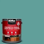 Behr Premium Interior Exterior Concrete & Garage 1 Part Epoxy, Aqua/marble Gal New. Price: $69.97.