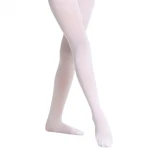 Danskin Big Girls' Microfiber Footed Tight, White, Intermediate New. Price: $18.66.