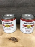 Pack Rust-oleum 7762730 Protective Enamel Sunrise Red 1/2 Pint New. Price: $24.99.