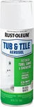 Rust-oleum 280882 Tub & Tile Spray Paint, 12 Oz, Gloss White New. Price: $14.00.