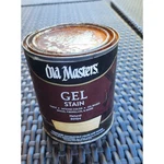 Old Masters 80104 Gel Stain Natural Oil-based New. Price: $25.00.