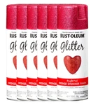 Rust-oleum Glitter Bright Pink Intense Shimmer Finish Spray Paint 6 Pack New. Price: $129.97.