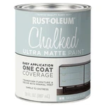 Qt Rust-oleum Brands 285139 Serenity Blue Chalked Ultra Matte Paint New. Price: $36.99.