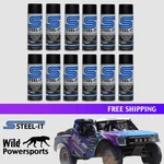 Steel-it Black Polyurethane 12OZ Spray Can (12 Pack) New. Price: $359.88.