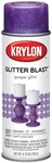 Krylon K03813A00 Glitter Blast Spray Paint For Craft Projects, Grape New. Price: $14.99.