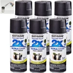 Rust-oleum 2X Ultra Cover Spray Painter's Touch 12 Oz, Flat Black, 6 Pack New. Price: $68.69.