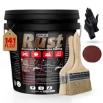 Rust Converter & Primer, 141 Fl Oz Black Inhibitor Paint For Metal... New. Price: $58.79.