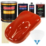 Hot Rod Red Gallon Urethane Basecoat Clearcoat Car Auto Paint Kit New. Price: $389.99.
