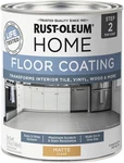 Rust-oleum Home Floor Coating, Top (50 Voc), Matte, Quart 358871 New. Price: $46.59.