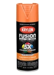 Krylon 2718 Gloss Popsicle Orange Fusion All-in-one Paint & Primer 12 Oz New. Price: $16.99.