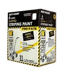 Rust-oleum PROFESSIONAL18 Oz. Flat White Inverted Striping Spray Paint (6-PACK) New. Price: $44.99.
