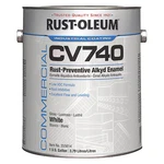 Rust-oleum 255614 Interior/exterior Paint, Glossy, Oil Base, White, Gal New. Price: $127.99.