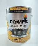Olympic 56502A/01 Maximum Stain & Sealant Transparent, Honey Gold Tone, New. Price: $40.00.