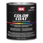 Sem 15014 Color Coat Landau Black Flexible Paint Interior Vinyl Quart New. Price: $85.45.