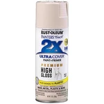 Rust-oleum Painters Touch 2X Ultra Cover Gloss White Sand Paint+primer (6-PACK) New. Price: $53.52.