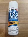 White, Zinsser Bulls Eye Water-based 1-2-3 For All Surfaces Primer Spray -2008 New. Price: $12.98.