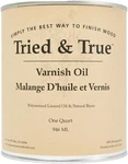 Tried & True Superior Varnish Oil Wood Finish, Quart - Natural Pine New. Price: $78.97.