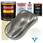 Graphite Gray Metallic Gallon Urethane Basecoat Clearcoat Auto Paint Slow Kit New. Price: $412.99.