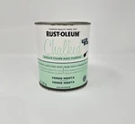 Rust-oleum 337884 Chalked Ultra Matte Mint Green Interior Paint For Furniture New. Price: $24.99.