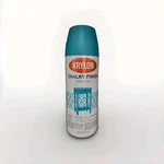 Krylon Chalky Finish Spray Paint, Tidal Blue, 12 Ounce New. Price: $39.99.