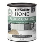 Rust-oleum Home Floor Coating, Ultra White Tint Base, Matte, Quart 358876 New. Price: $45.01.