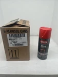 (6) Krylon K02116777 Spray Paint, Safety Red, Gloss, Solvent, 12 Oz New. Price: $49.99.