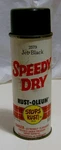Vintage 1970S Rust-oleum Spray Paint Can Speedy Dry Black 1972 Rustoleum Used. Price: $45.00.