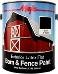 Paints 8-0048-1 Latex Flat Barn & Fence Paint, 1-GALLON, Black New. Price: $47.19.