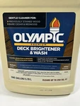 Olympic Stain 52120 Premium Deck Brightener & Wash Gallon Cedar Redwood New. Price: $35.00.