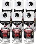 2X Gloss White Automotive Enamel Spray Paint, 12 Oz, 6 Pack 5-IN-1 Solution New. Price: $93.99.