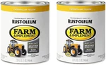 Rust Oleum Caterpillar Yellow Paint Pack Of 2 Quart Farm Equipment Coating New. Price: $54.99.