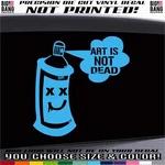 Graffiti Vinyl Decal Sticker Spray Paint Heaven Stencil Paste-up Piece 3D Art New. Price: $24.87.