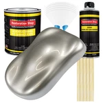 Restoration Shop Pewter Silver Metallic Acrylic Enamel Gallon Kit, Auto Paint New. Price: $203.99.
