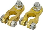 Ampper Brass Battery Terminal Connectors, Top Post Flange Nut, 1 Set New. Price: $18.30.