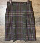 The House Of Bruar Tweed Checked Skirt Tartan Wool A-line Pleated Uk 14 Pre-owned. Price: $74.26.